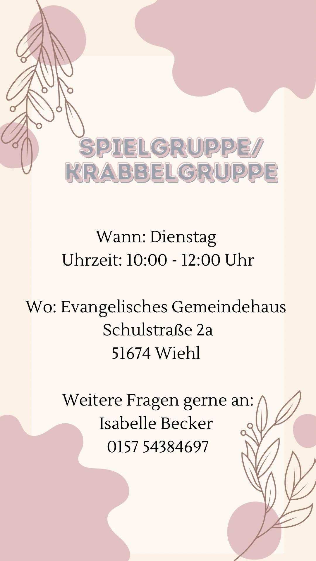 Krabbelgruppe dienstags